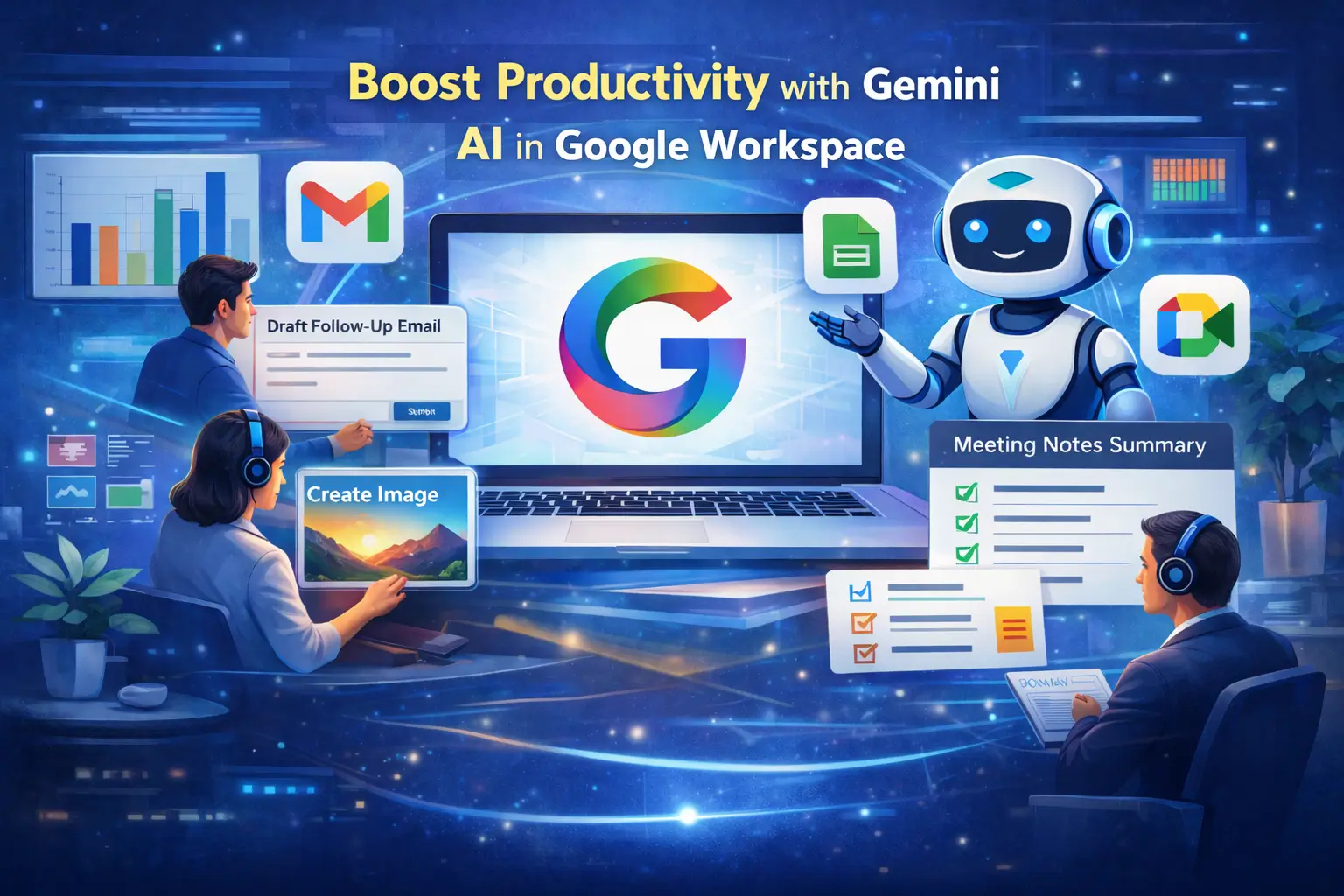 Tingkatkan Produktivitas Kerja dengan Gemini di Google Workspace