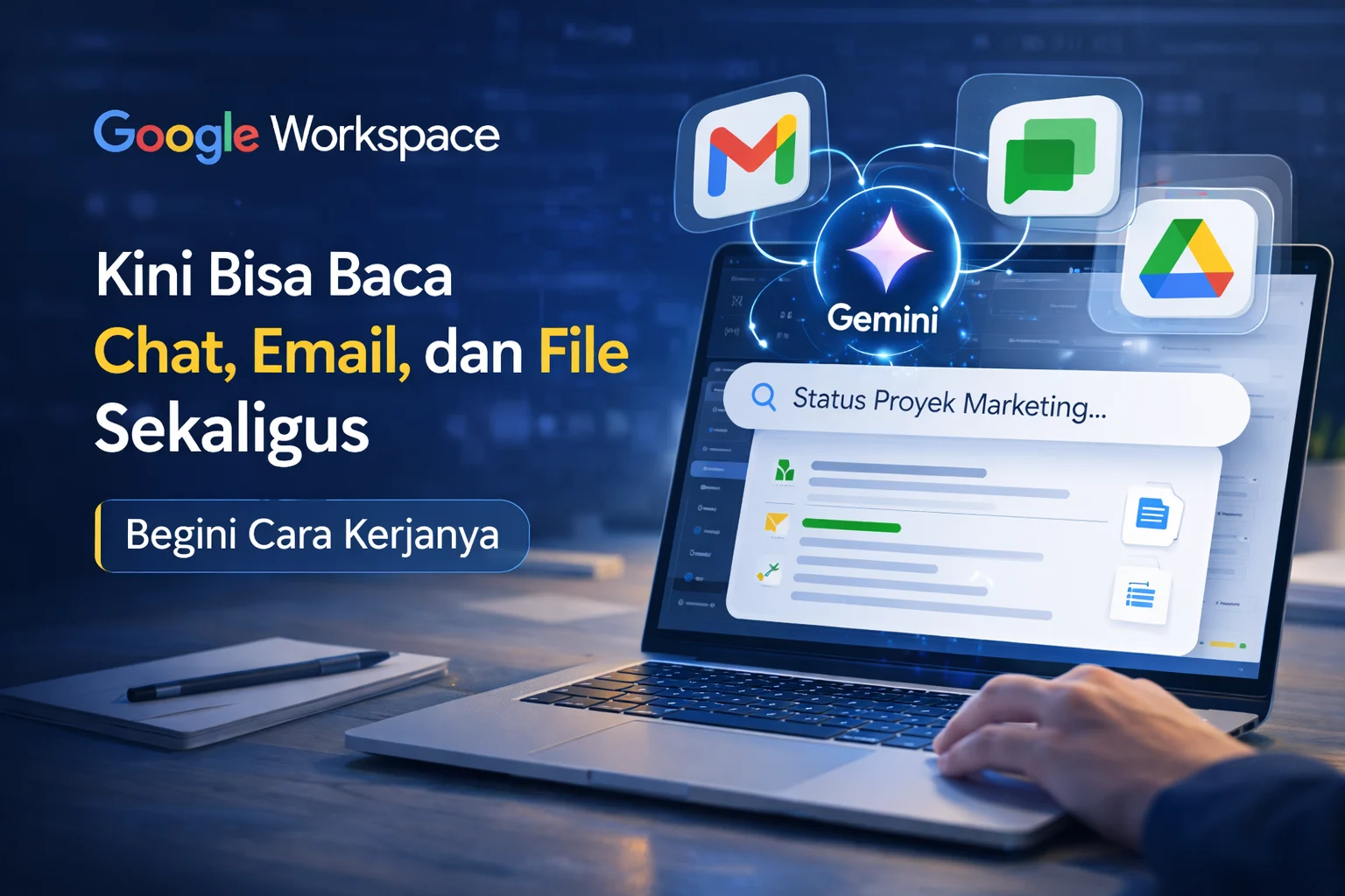 Google Workspace Kini Bisa Baca Chat, Email, dan File Sekaligus. Begini Cara Kerjanya