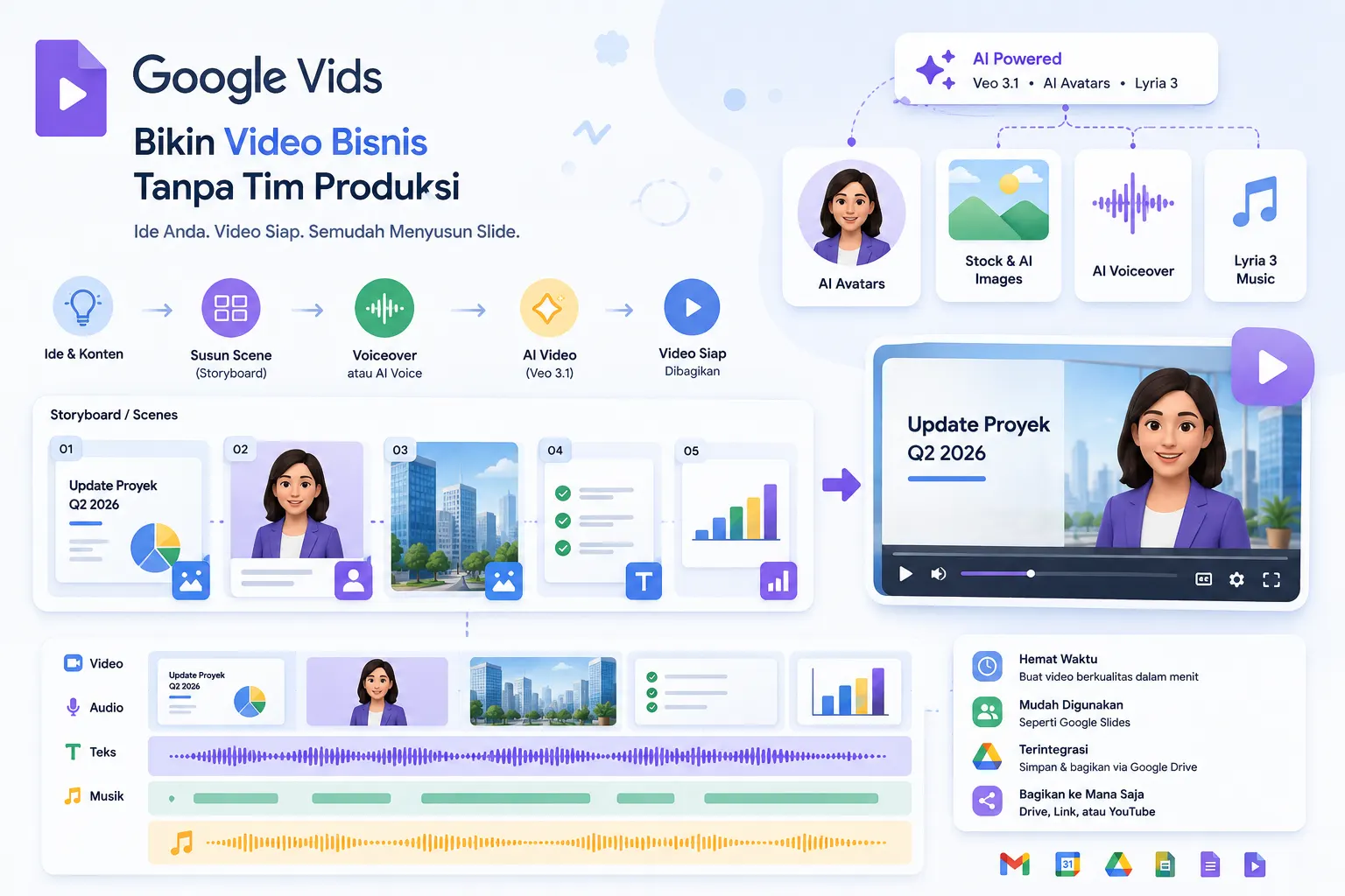 Google Vids untuk Bisnis: Buat Video Tanpa Studio, Tanpa Tim Kreatif